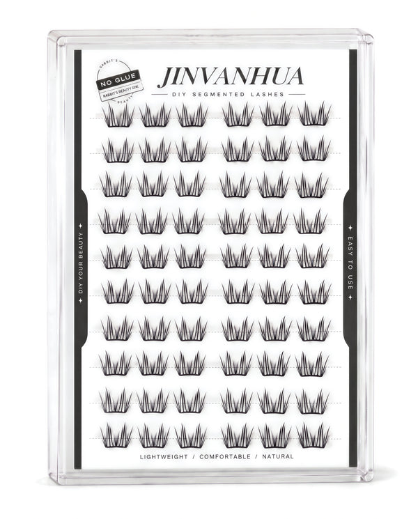 JINYANHUA Dandelion Wispy Lashes Glue-free cluster lashes