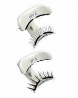 Magnetic false eyelashes in labeled 'UP'/'DOWN' applicators from JINYANHUA