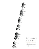 JINYANHUA  Silhouette · GlueFree-by JINYANHUA Glue-free cluster lashes