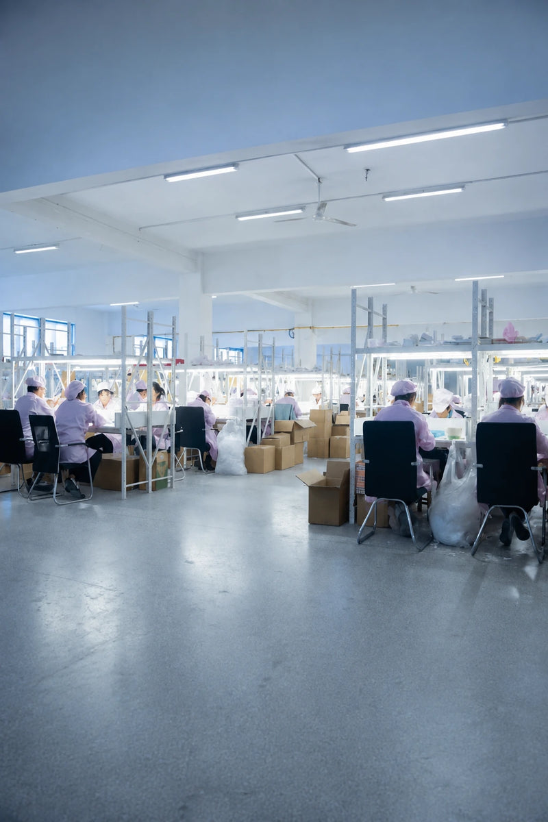 JINYANHUA eyelash manufacturing facility