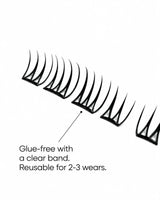 JINYANHUA Defined Spiky Lashes Glue-free cluster lashes