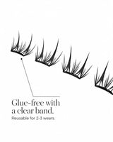JINYANHUA Bambi Lashes Glue-free cluster lashes
