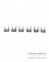 JINYANHUA Bambi Lashes Glue-free cluster lashes