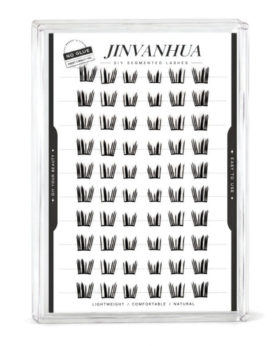 JINYANHUA Fluttering Chime Lashes Glue-free cluster lashes