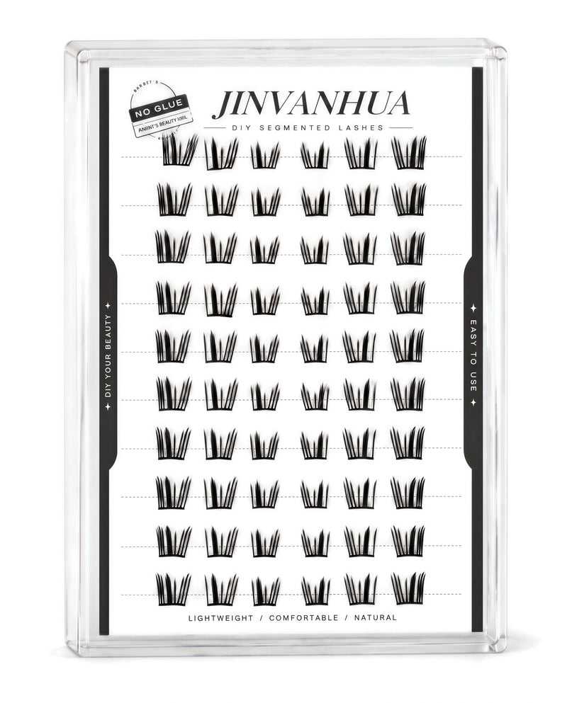 JINYANHUA Fluttering Chime Lashes Glue-free cluster lashes