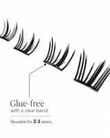 JINYANHUA Fluttering Chime Lashes Glue-free cluster lashes