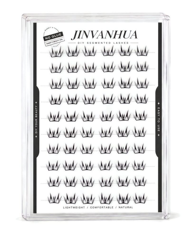 JINYANHUA Bambi Lashes Glue-free cluster lashes