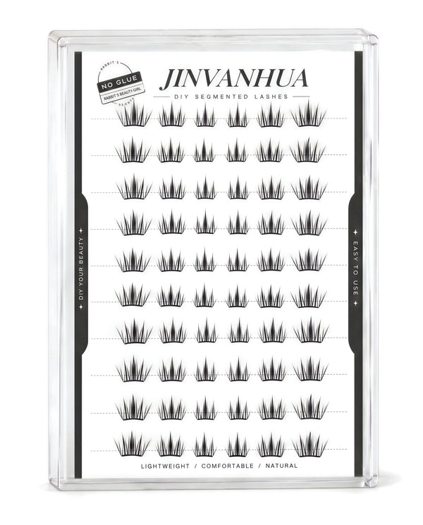 JINYANHUA Camellia Lashes Glue-free cluster lashes