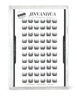 JINYANHUA Cat Eye Lashes Glue-free cluster lashes