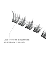 JINYANHUA Cat Princess Glue-free cluster lashes