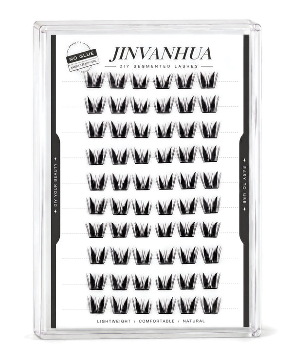 JINYANHUA SPIKE TEASE Glue-free cluster lashes