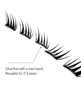 JINYANHUA StarlitTip Glue-free cluster lashes