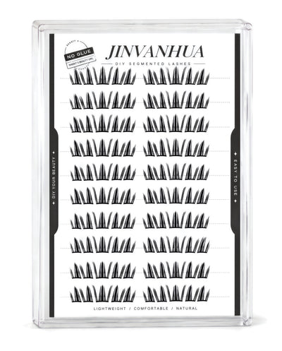 JINYANHUA Sunflower Lashes Glue-free cluster lashes