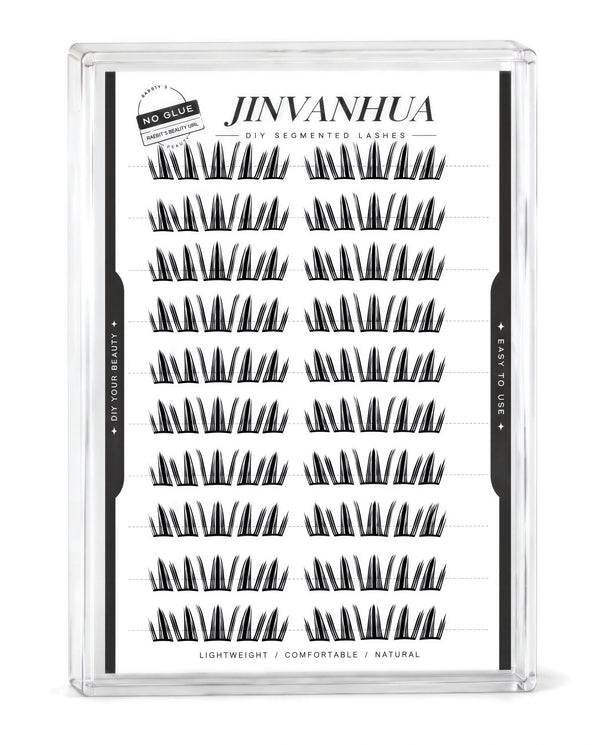 JINYANHUA Sunflower Lashes Glue-free cluster lashes