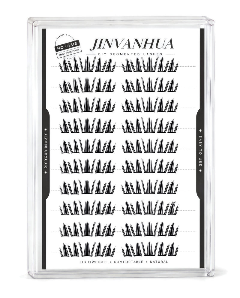 JINYANHUA Sunflower Lashes Glue-free cluster lashes