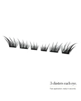 JINYANHUA Vixen · Featherlight Glue-free cluster lashes