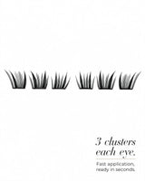 JINYANHUA Nobuko False Eyelashes Glue-free cluster lashes