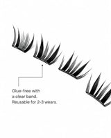 JINYANHUA Nobuko False Eyelashes Glue-free cluster lashes