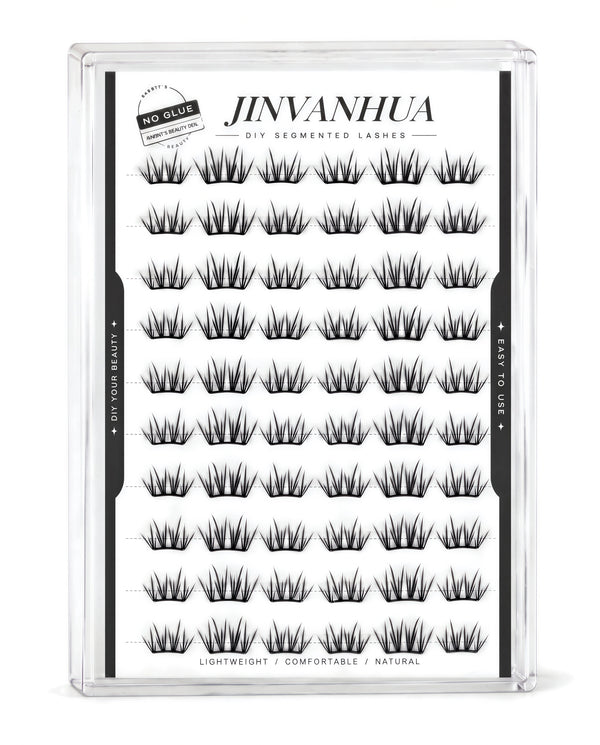 JINYANHUA  Silhouette · GlueFree-by JINYANHUA Glue-free cluster lashes