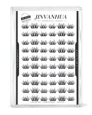 JINYANHUA  Silhouette · GlueFree-by JINYANHUA Glue-free cluster lashes