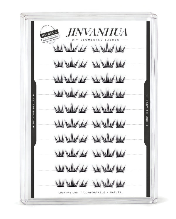 JINYANHUA Summer Lashes Glue-free cluster lashes
