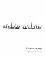 JINYANHUA Summer Lashes Glue-free cluster lashes