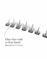 JINYANHUA Sunflower Eyelashes Glue-free cluster lashes