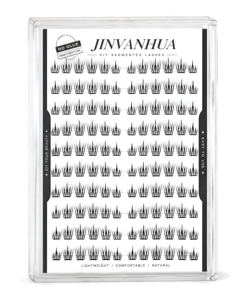 JINYANHUA Sunflower Eyelashes Glue-free cluster lashes